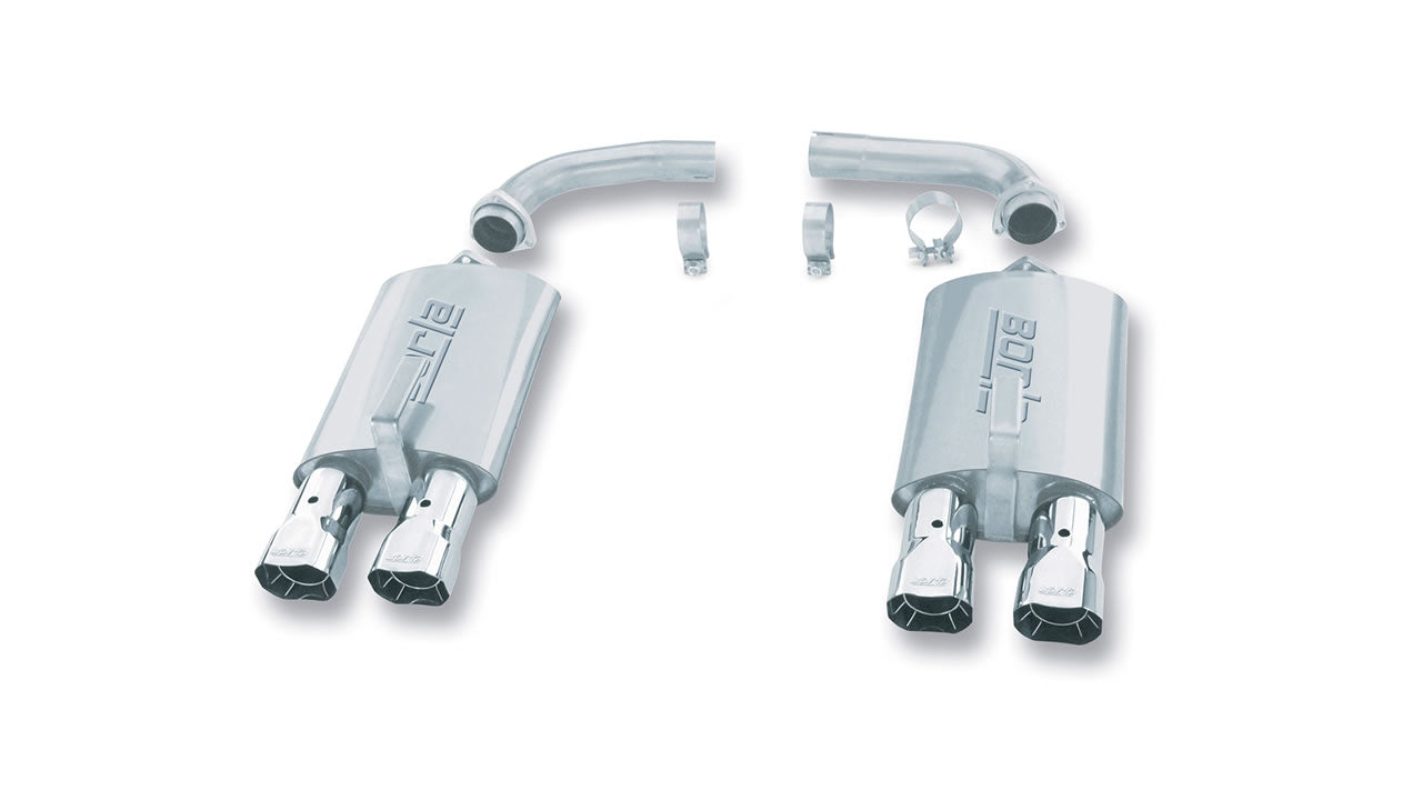 Ram 1500 Cat-Back Exhaust System ATAK with Black Chrome Tips | ML Performance Car Parts