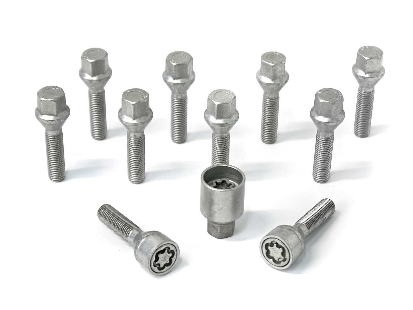 H&R 1256001SET Wheel-Lock set M12 taper head 60°