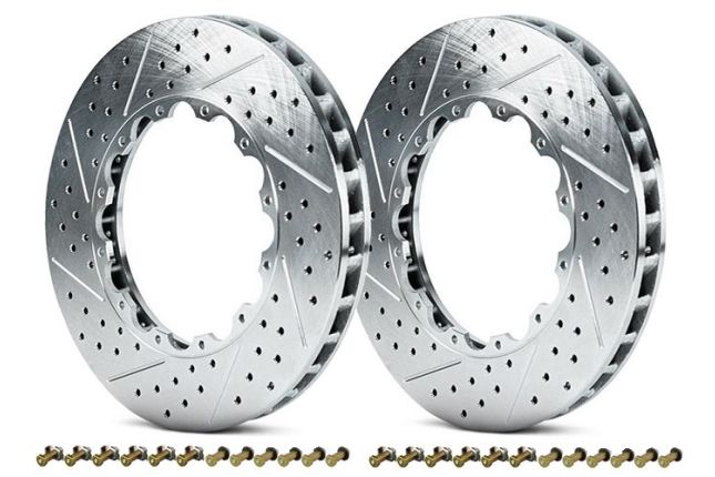 Girodisc D1-260DSL 2Piece Rotor Replacement Ring; Left | ML Performance Car Parts