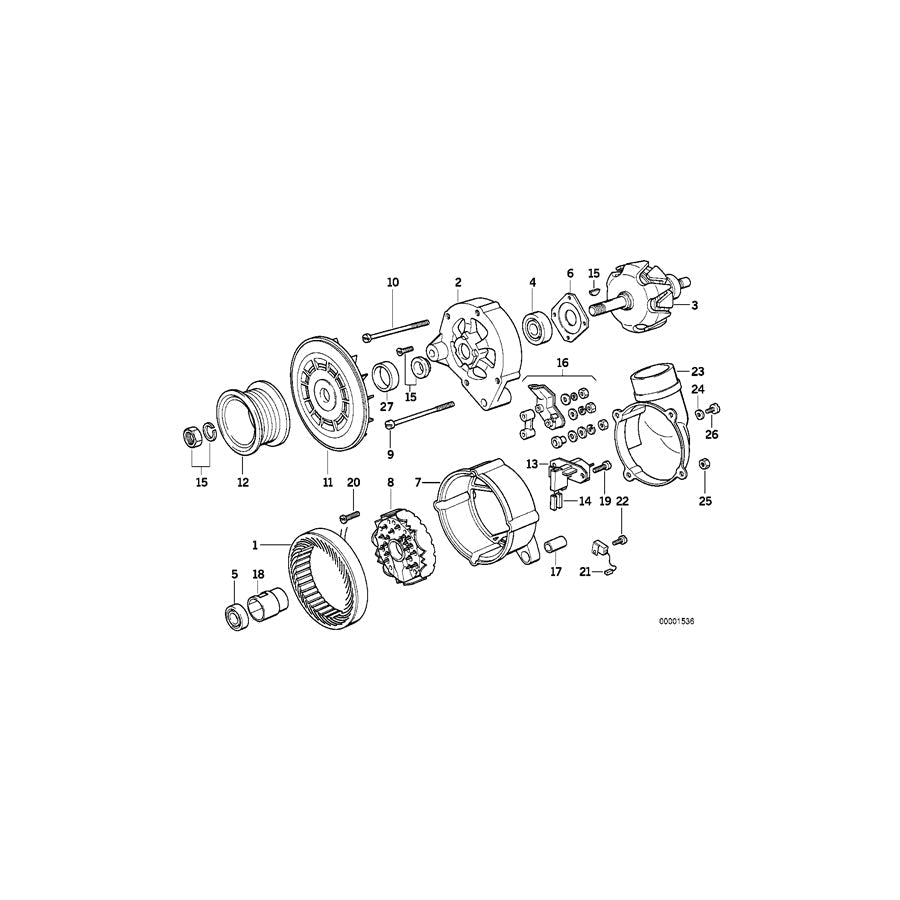 Genuine BMW 12311738148 E36 E34 Fillister Head Screw (Inc. 525i) | ML Performance EU Car Parts