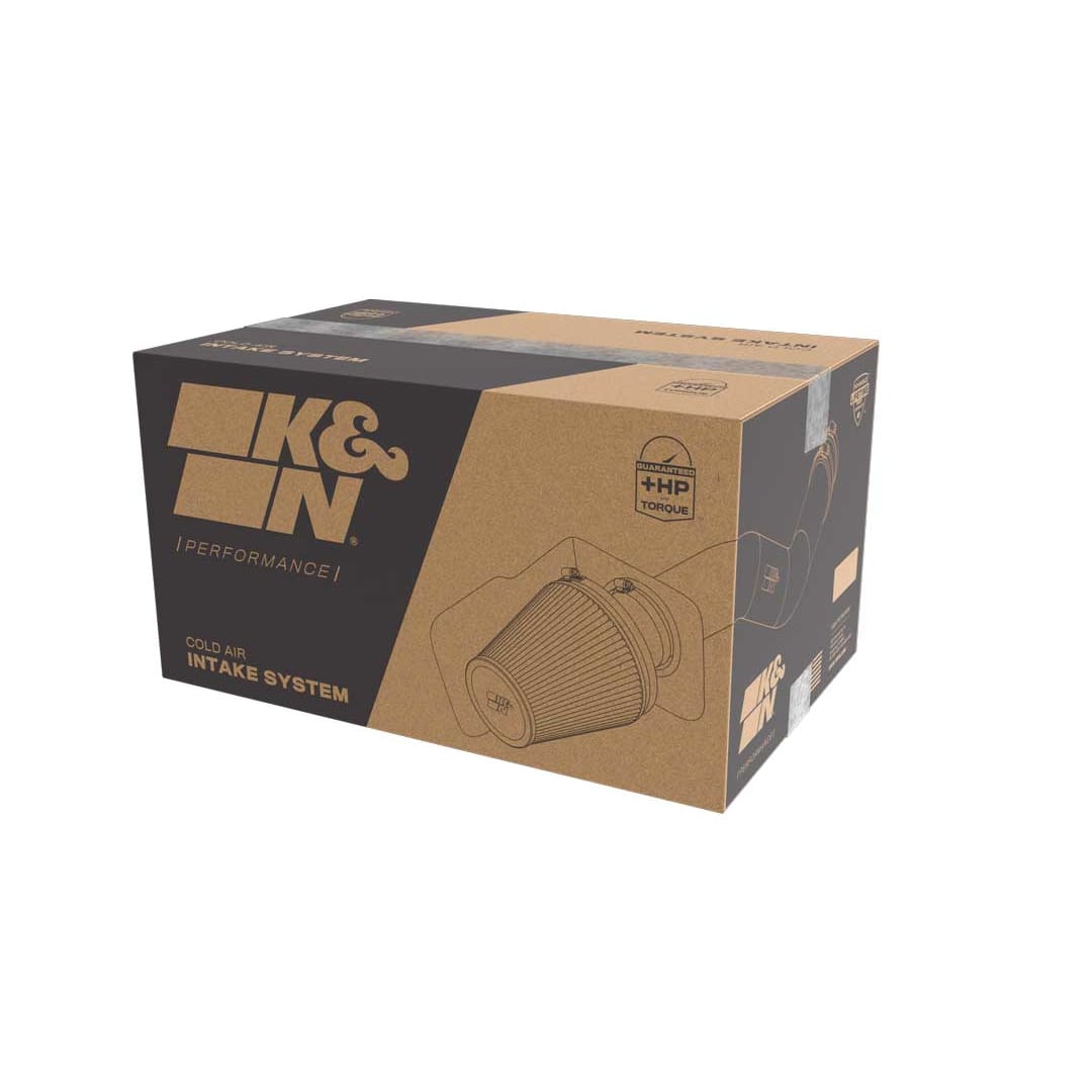 K&N 77-3050KP Cold Air Intake - High-flow, Aluminum Tube - CHEV/GMC P/UP & SUV, V8-4.8/5.3/6.0L