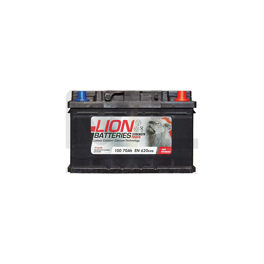 Lion 100 Car Battery - (70Ah) 3 Year Guarantee | ML Performance EU Car Parts