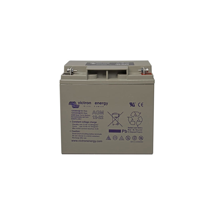 Victron Energy AGM Deep Cycle Battery 12V 22Ah - BAT212200084 | ML Performance EU Car Parts