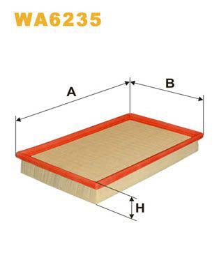 WIX Filters WA6235 Air Filter