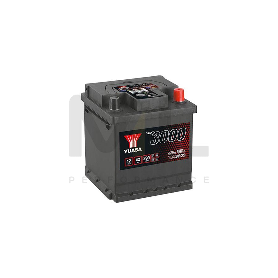 Yuasa YBX3202 12v 42Ah SMF Battery | ML Performance EU Car Parts