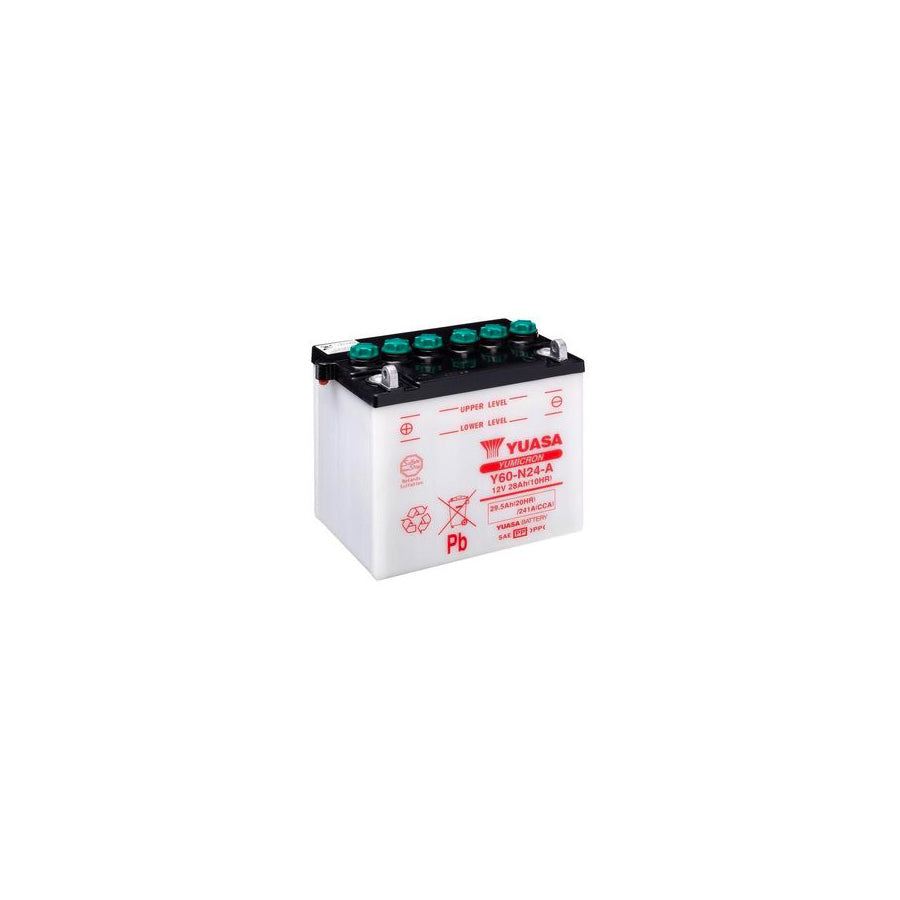 Yuasa Y60-N24-A Motorcycle Battery | ML Performance EU Car Parts