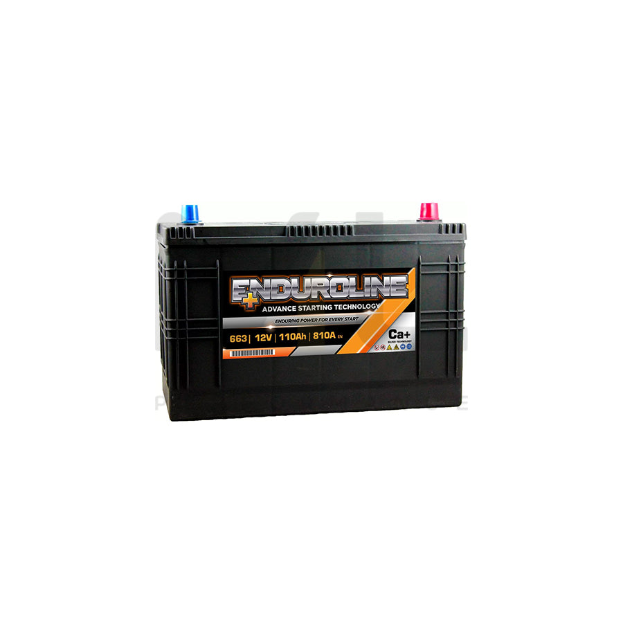 663 Enduroline Starter Battery 110Ah | Car Batteries UK | ML Performance Car Parts