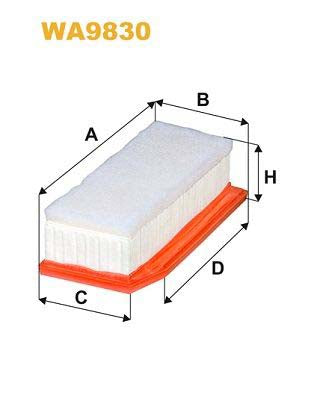 WIX Filters WA9830 Air Filter