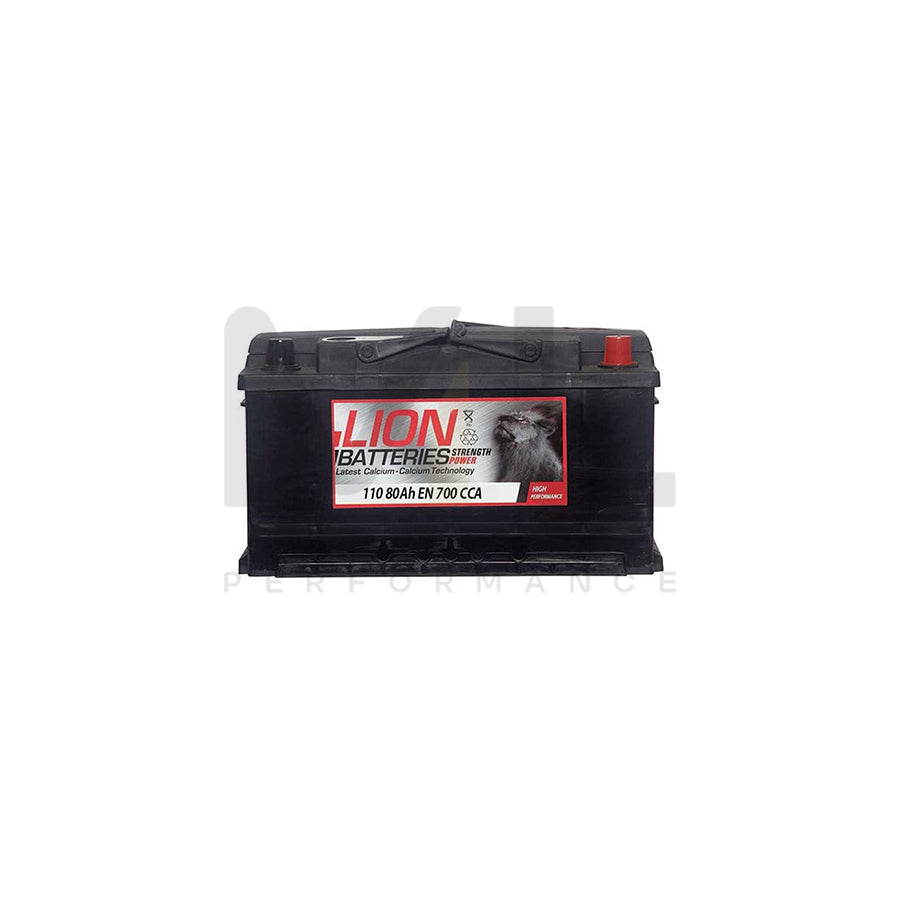 Lion 110 Car Battery - 3 Year Guarantee | ML Performance EU Car Parts
