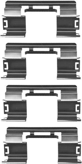 TEXTAR 82505200 Brake Pad Fitting Kit