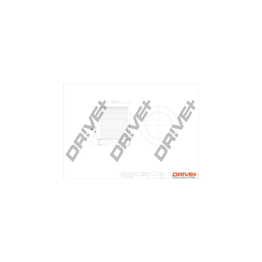 Dr!ve+ DP1110.10.0755 Air Filter | ML Performance EU Car Parts