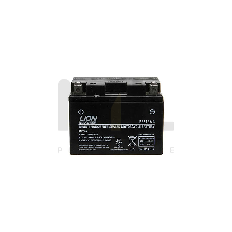 Lion Motor Cycle Battery (EBZ12A-4) | ML Performance EU Car Parts