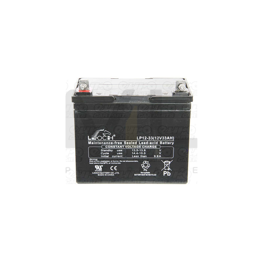 Leoch VRLA Sealed Battery - 12V 33Ah | ML Performance EU Car Parts