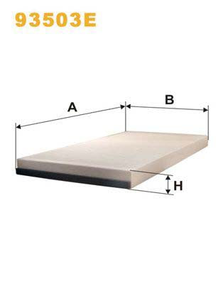 WIX Filters 93503E Pollen Filter
