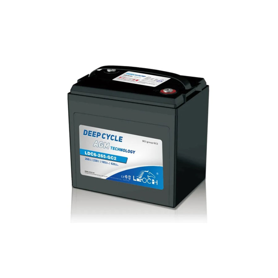 Leoch 6V 268Ah Deep Cycle AGM Battery - LDC6-265-GC2 | ML Performance EU Car Parts