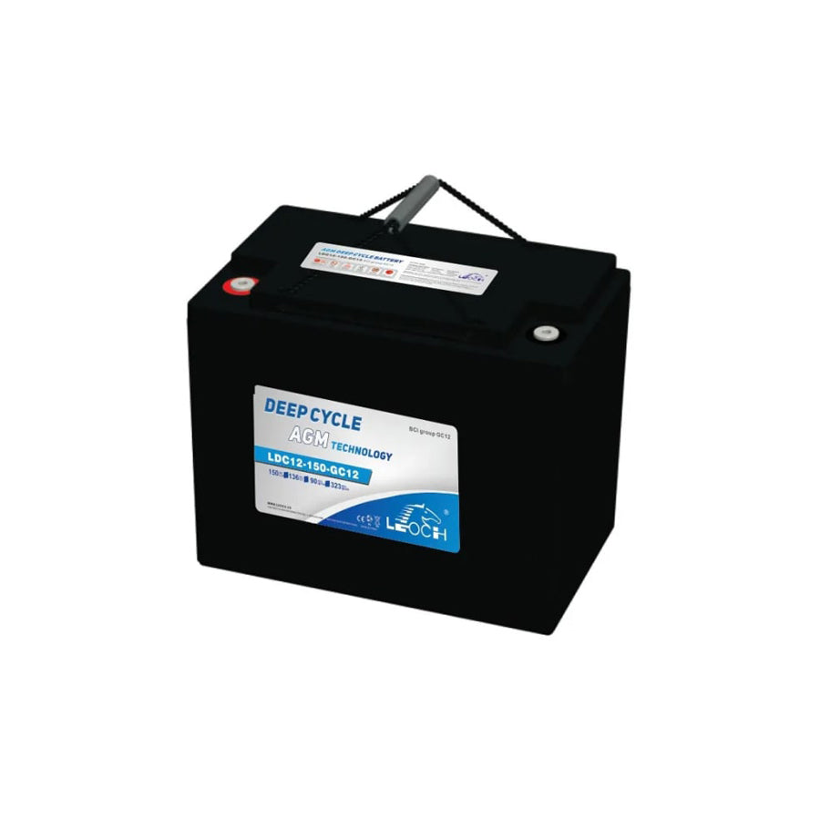 Leoch 12V 150Ah Deep Cycle AGM Battery - LDC12-150-GC12 | ML Performance EU Car Parts