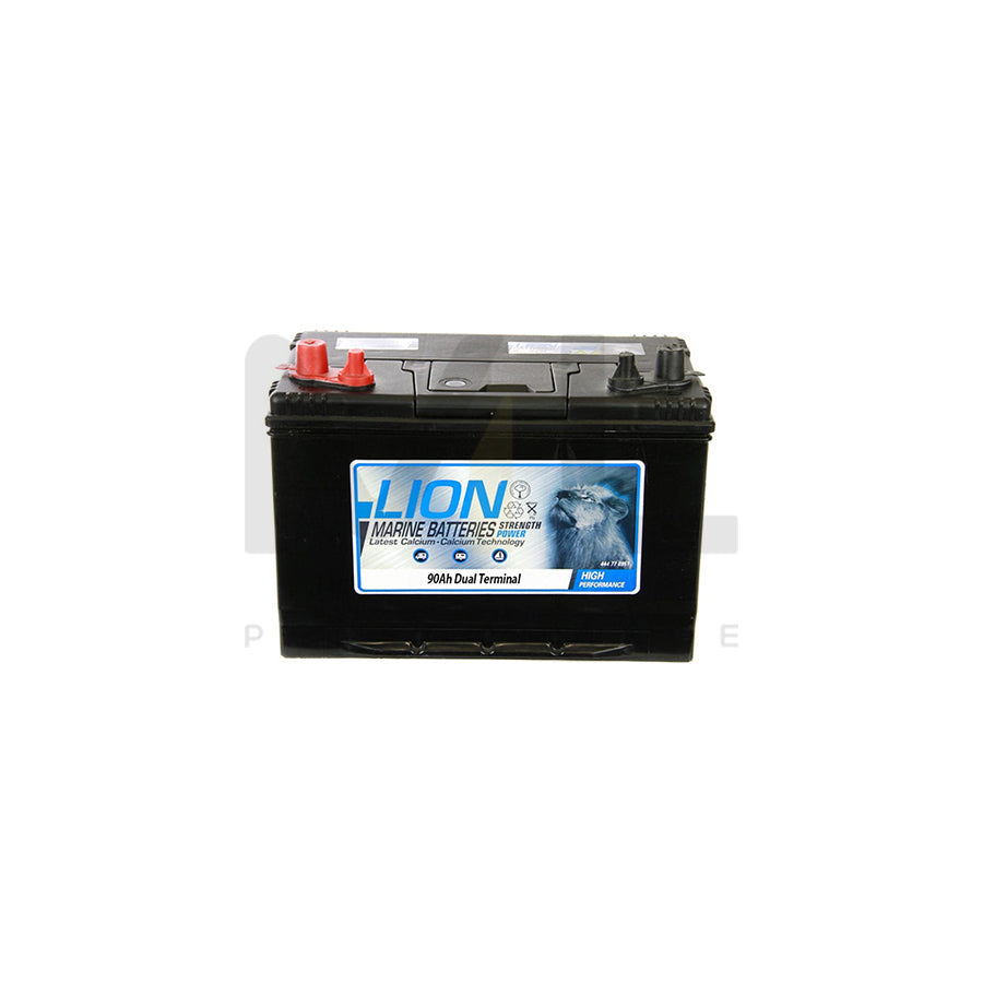 Lion Leisure Sealed Marine Battery - 90Ah Twin Terminals | ML Performance EU Car Parts