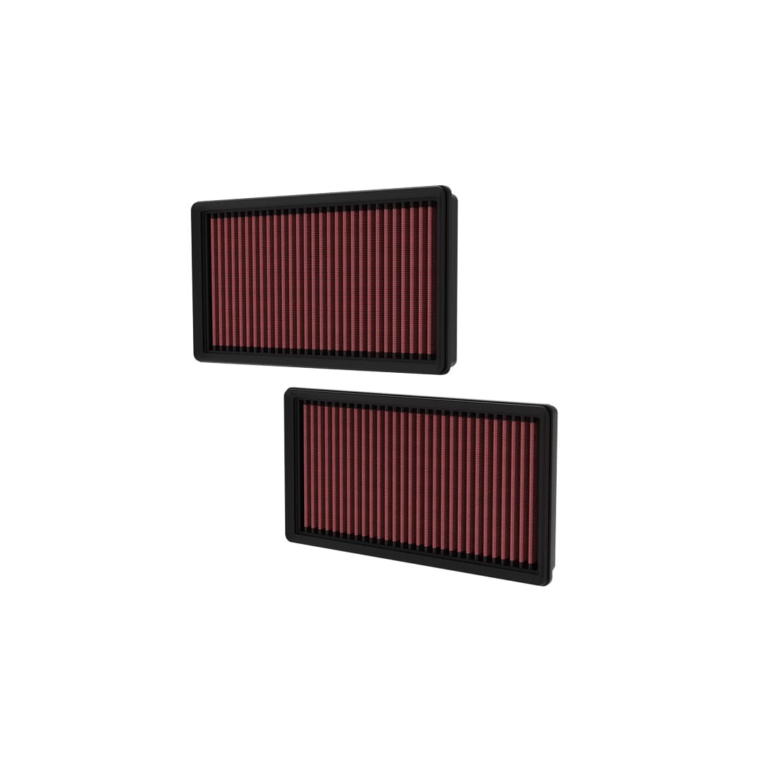 K&N 33-5124 High-Flow Original Lifetime Engine Air Filter - BMW 760Li V12-6.0L F/I (2 PER BOX)