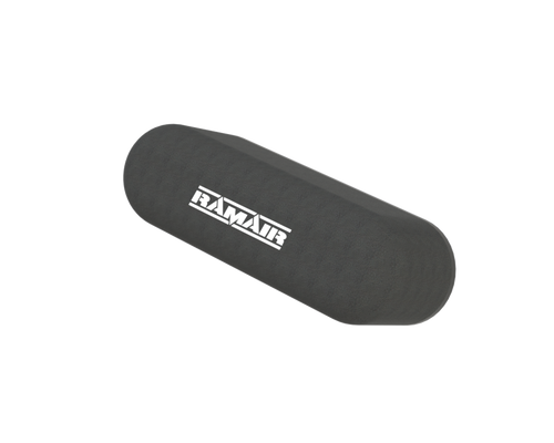 Ramair RT2D-254-125 Twin Domed Carb Air Filter & Blank Baseplate 125mm Internal Height