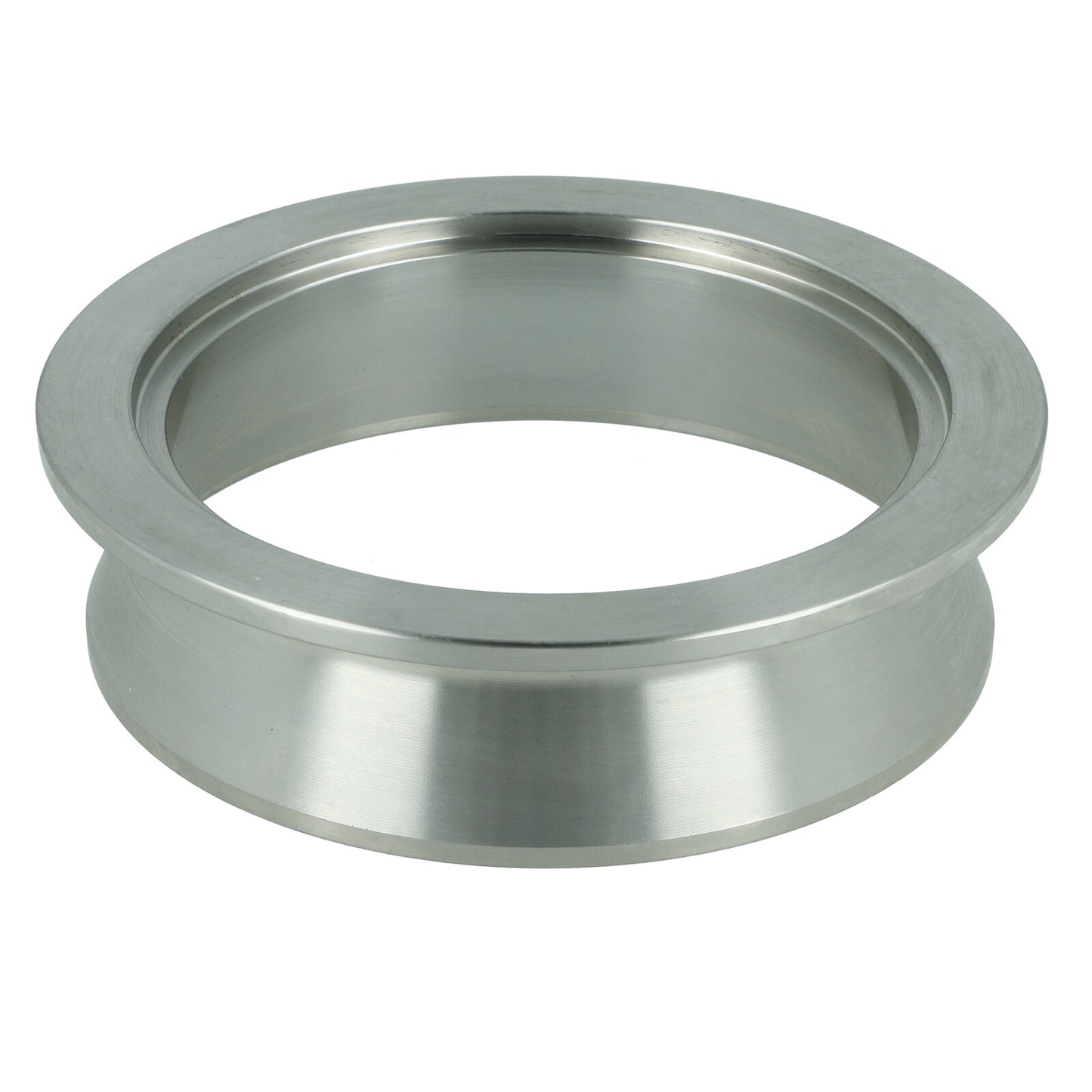 Turbozentrum 221377 89mm / 3.5" Stainless steel downpipe V-Band flange 2.0 TFSI / TSI Audi S3 / VW Golf 7 GTI / R