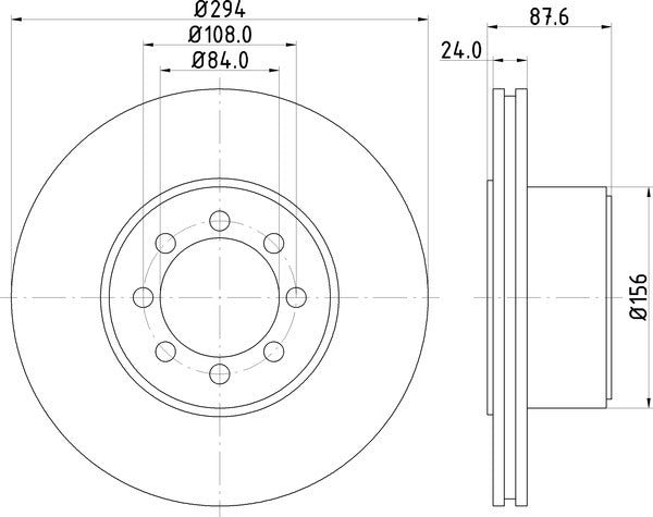 Mintex MDC2010 Brake Disc
