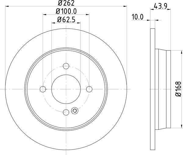 Mintex MDC2382 Brake Disc