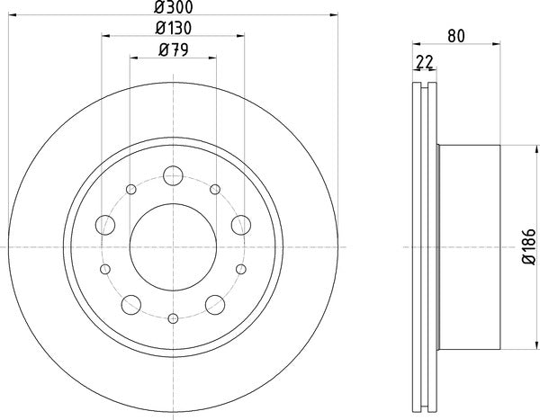 Mintex MDC2752C Brake Disc