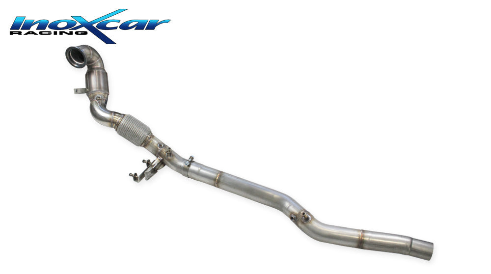 InoXcar AFTT.05.CAT AUDI TT (Type 8S) 45TFSI 2.0 (245cv) Catalyst Replacement Pipe (Delete The Originale Cat And GPF) With Cat 200 Cpsi 1 | ML Performance EU Car Parts