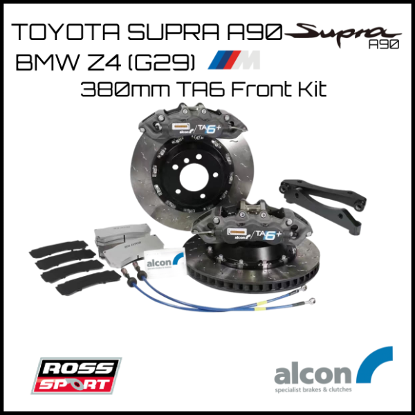 Alcon G/TA6-F-380-A90 380mm TA6 Front Brake Kit - Toyota A90 Supra & BMW Z4 (G29)
