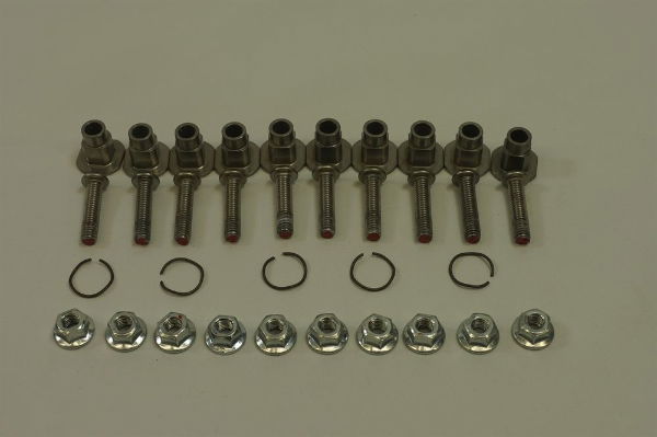 Alcon BBK7525X005.10 Replacement Disc Mounting Hardware Kit (Version 3 Discs, 10 x Round Bobbins)