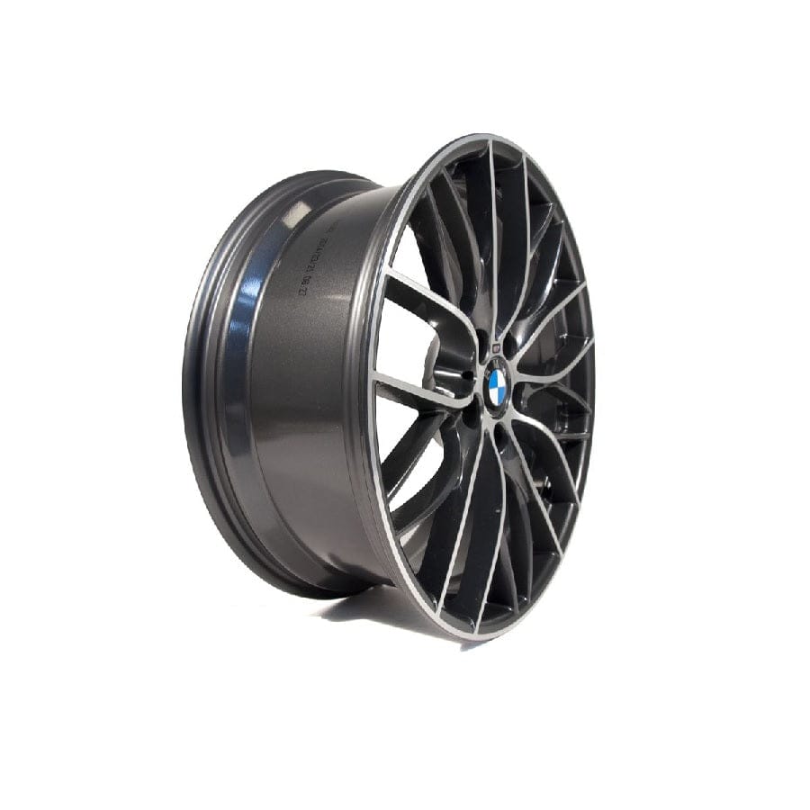 Genuine BMW 36116796264 F32 F30 F33 Gloss-Turned Light Alloy Rim 8JX20 ET:36 - Front (Inc. 328i, 430d & 318i) | ML Performance EU Car Parts