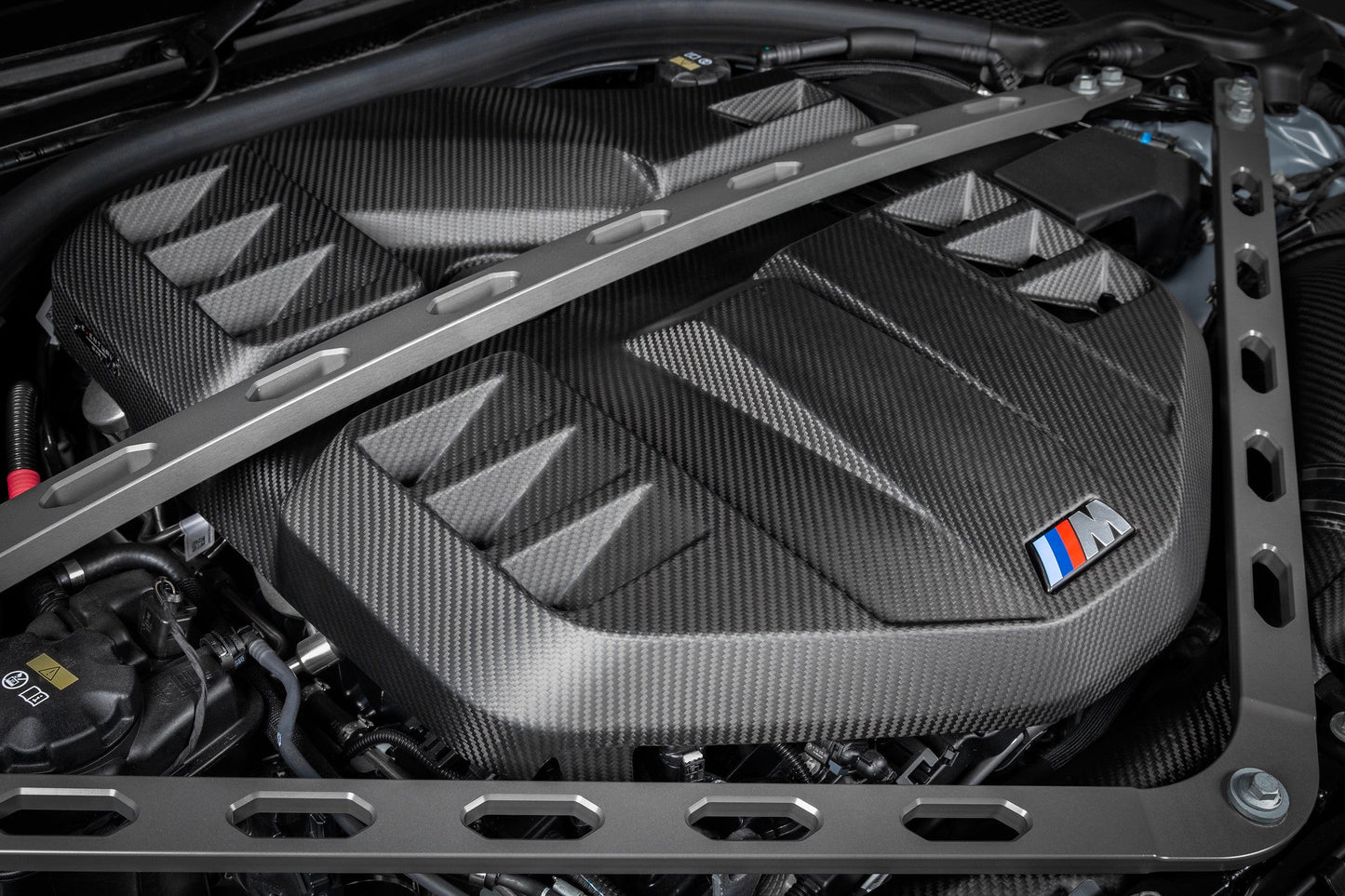 Eventuri BMW G80 G82 Limited Edition Frozen Carbon Fibre Engine Cover (M3, M3 Competition, M4 & M4 Competition) - ML Performance EU