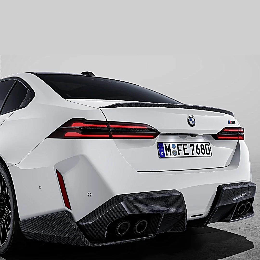 Genuine BMW 51755A854A5-51755A854A6 G90 G99 M5 M Performance Carbon Fibre Rear Diffuser Set