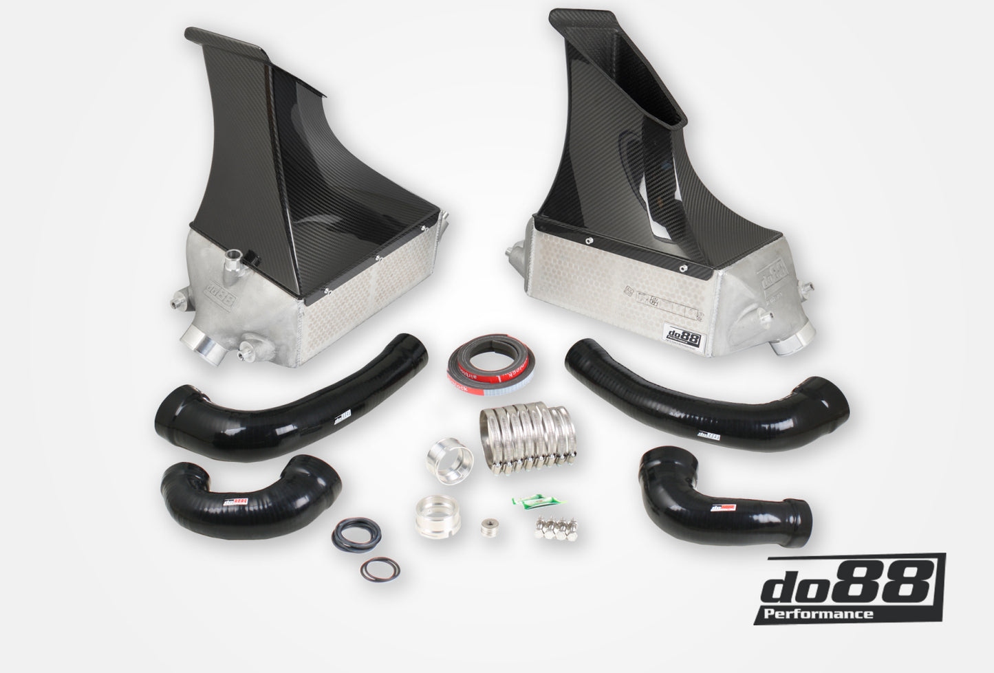 DO88 ICM-270-OEM Porsche 911 Turbo (991) Intercooler kit MERA for OEM Y-pipe