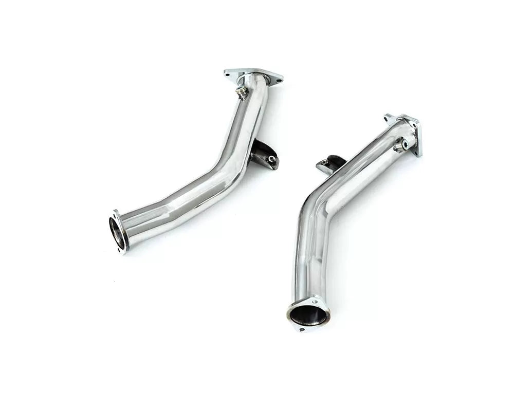 High-Flow Performance Secondary Race Downpipe Nissan RZ34 3.0L Twin-Turbo 2023+ | ML Performance Car Parts
