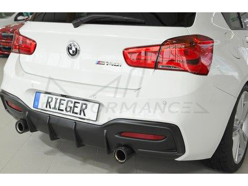 Rieger BMW 1 Series F20 F21 LCI Diffuser (inc. M135i & M140i) - ML Performace UK