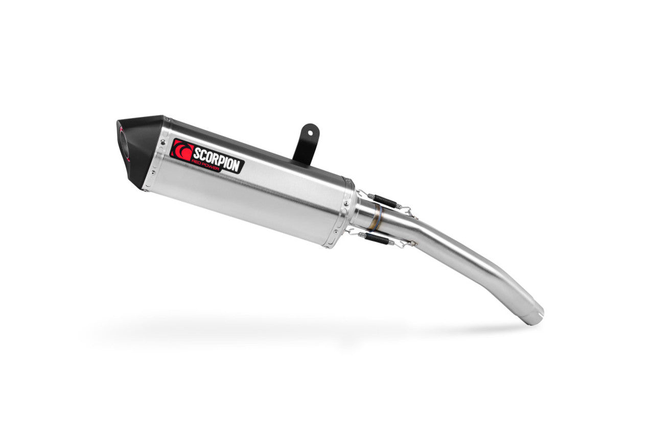 Scorpion RTR95SEO Serket Parallel Slip-on - Brushed Stainless Sleeve - Triumph Tiger 900 (all Variants) 2024-2025