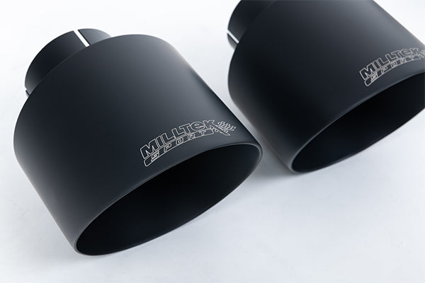 Milltek SSXDOD105 Dodge / RAM Standard Version (No Cut Out) With 5.5' Cerakote Black Tips (Inc. 1500)