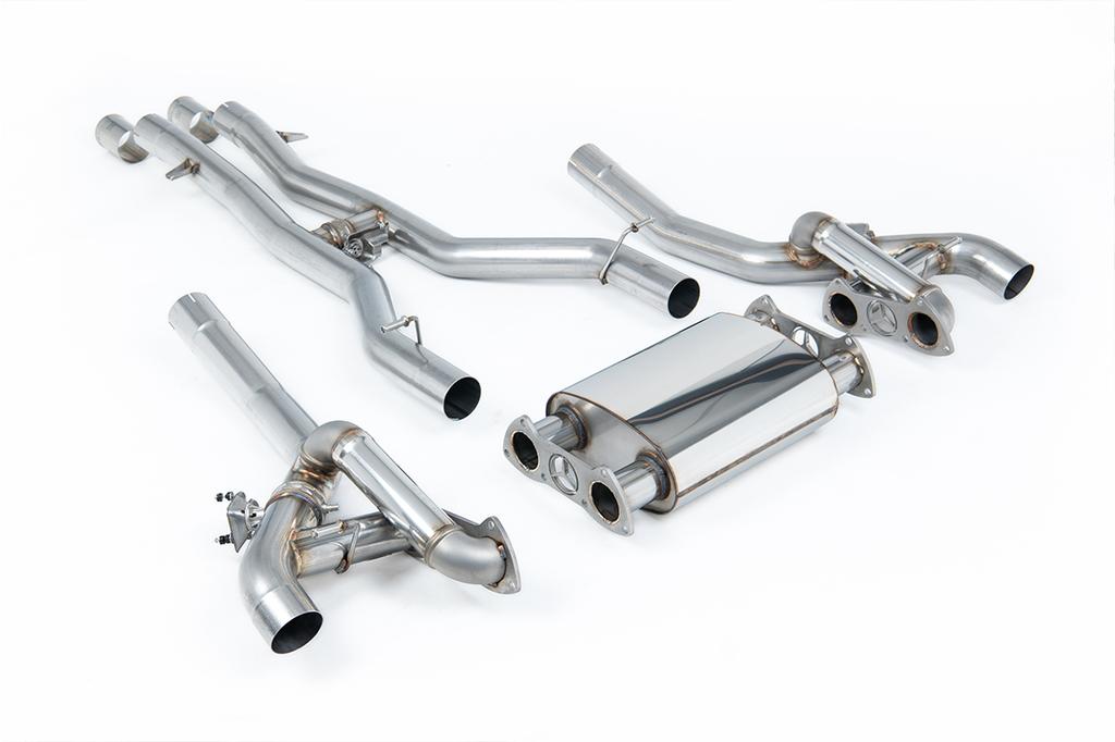 MillTek-SSXMZ163-Cat-back Cat Back (Valved) with Active H Pipe | ML Performance Car Parts