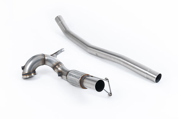 Milltek SSXVW741 Volkswagen V2 Large Bore Decat Downpipe (104mm To 80mm)  (Inc. Arteon)