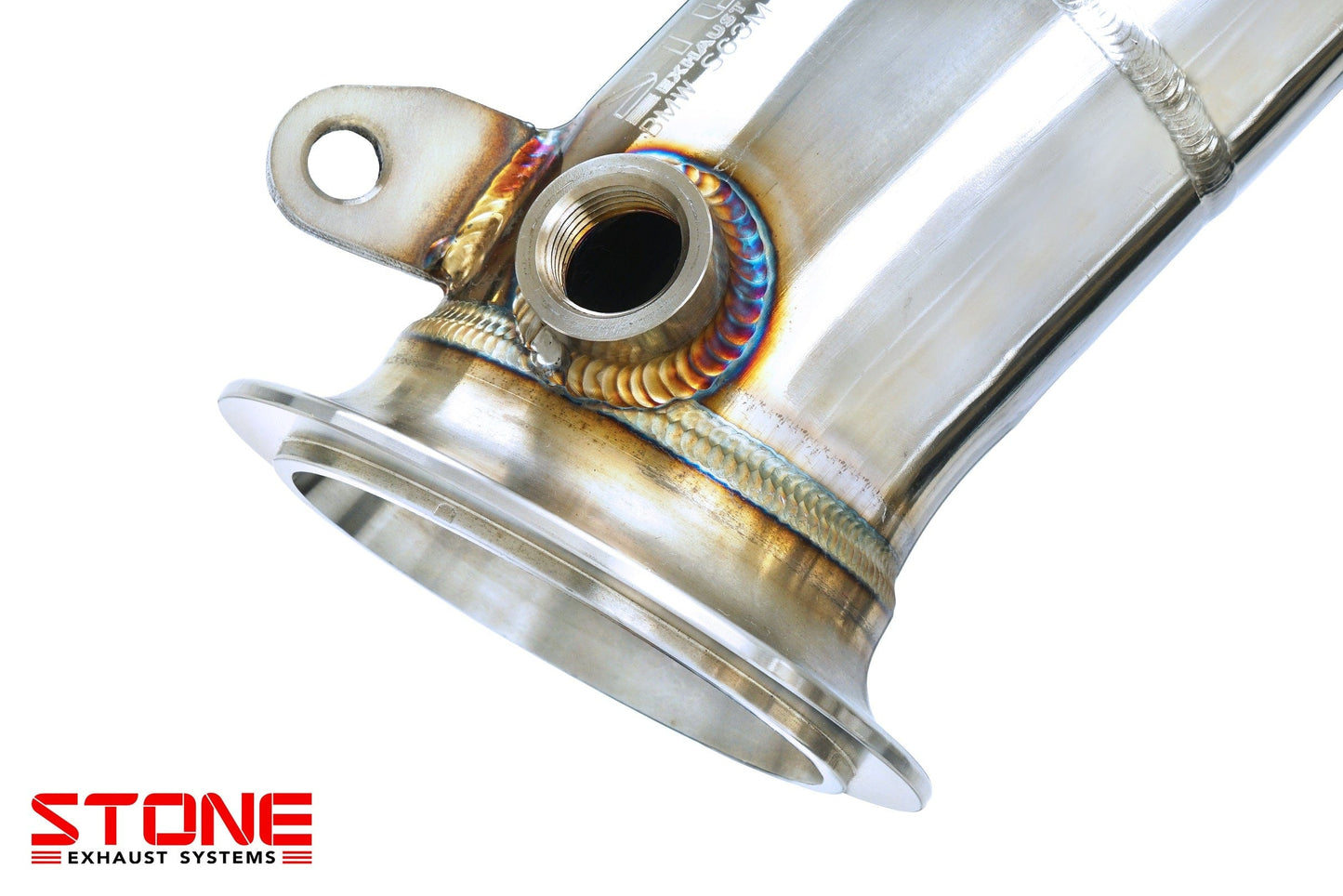 Stone Exhaust BMW S63M F90 F91 F92 F93 Catless Downpipe (M5 & M8) | ML Performance EU