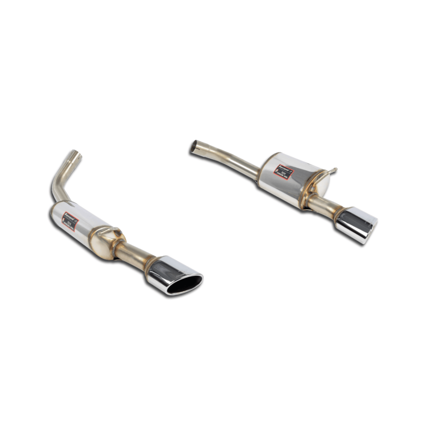 Supersprint Jaguar XKR 4.2l Supercharged Rear Exhaust Mufflers - Left & Right - ML Performance EU