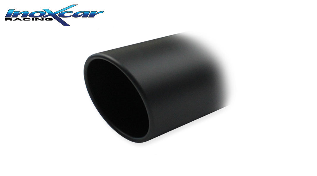 InoXcar CATBACK.BMG42.01.XR10BLACKMATT BMW G42 SERIE 2 Direct Central Pipe + Rear Silencer With End Pipe Diam. 100 X-Race Black Matt Dx+Sx 1 | ML Performance EU Car Parts