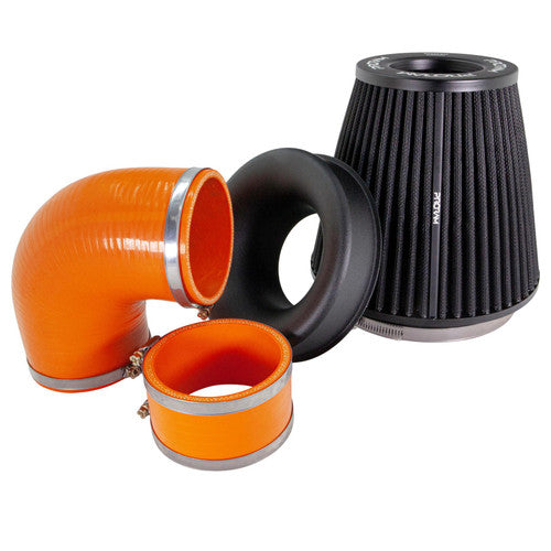 Ramair PRK-225-OR Performance Pleated Induction Kit for MK2 Focus ST - Orange Hoses