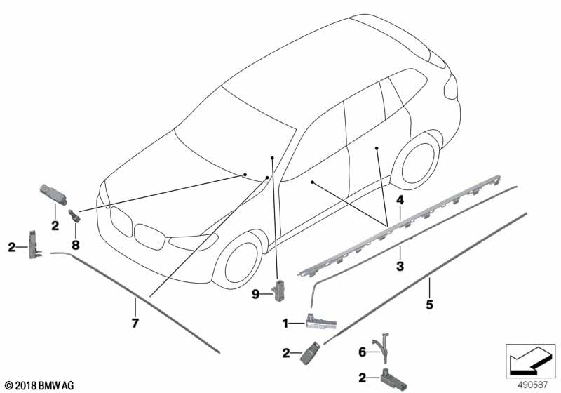 Genuine BMW 63315A884A3 Led Module GRAU KOD. B2 | ML Performance US Car Parts