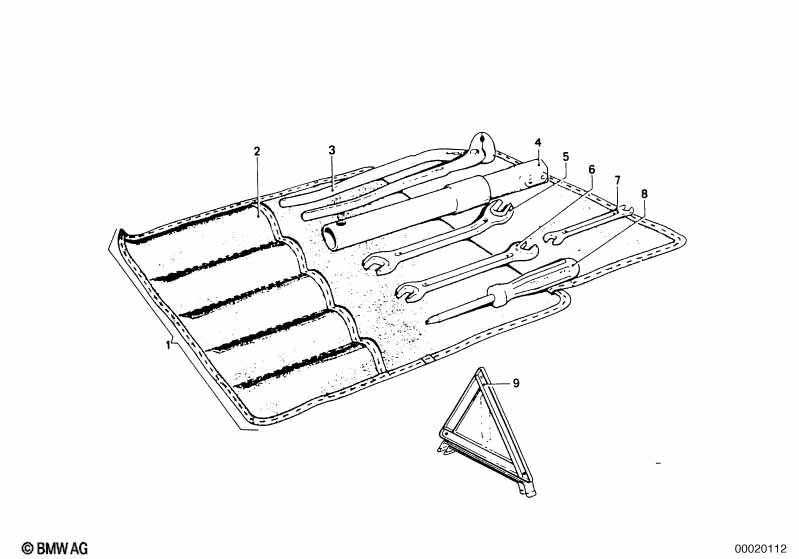 Genuine BMW 71111112893 Double Open-End Wrench 8X10 | ML Performance EU Car Parts