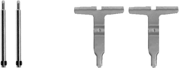 TEXTAR 82058800 Brake Pad Fitting Kit