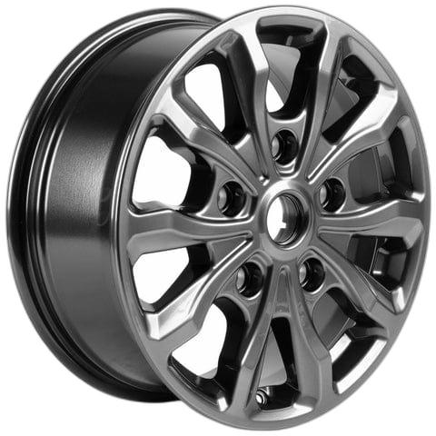 GENUINE FORD 2221799 TOURNEO CUSTOM & TRANSIT CUSTOM ALLOY WHEEL 17" 10-SPOKE DESIGN, TARNISHED DARK