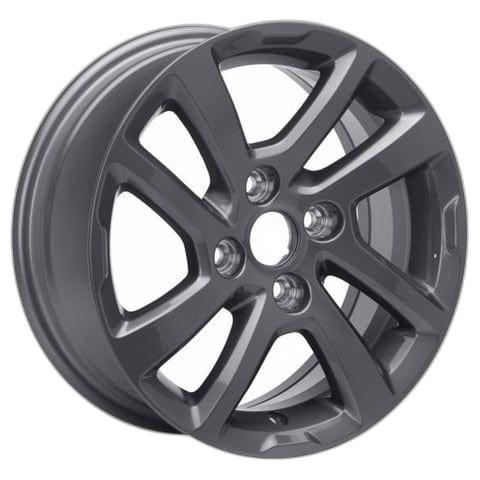 GENUINE FORD 2248124 x4 SET OF 4 KA+ ALLOY WHEEL 15" 4 X 2-SPOKE DESIGN, ROCK METALLIC 03/2018 -