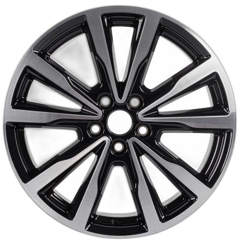 GENUINE FORD 2419436 KUGA ALLOY WHEEL 18" 5 X 2-SPOKE V DESIGN, BLACK MACHINED
